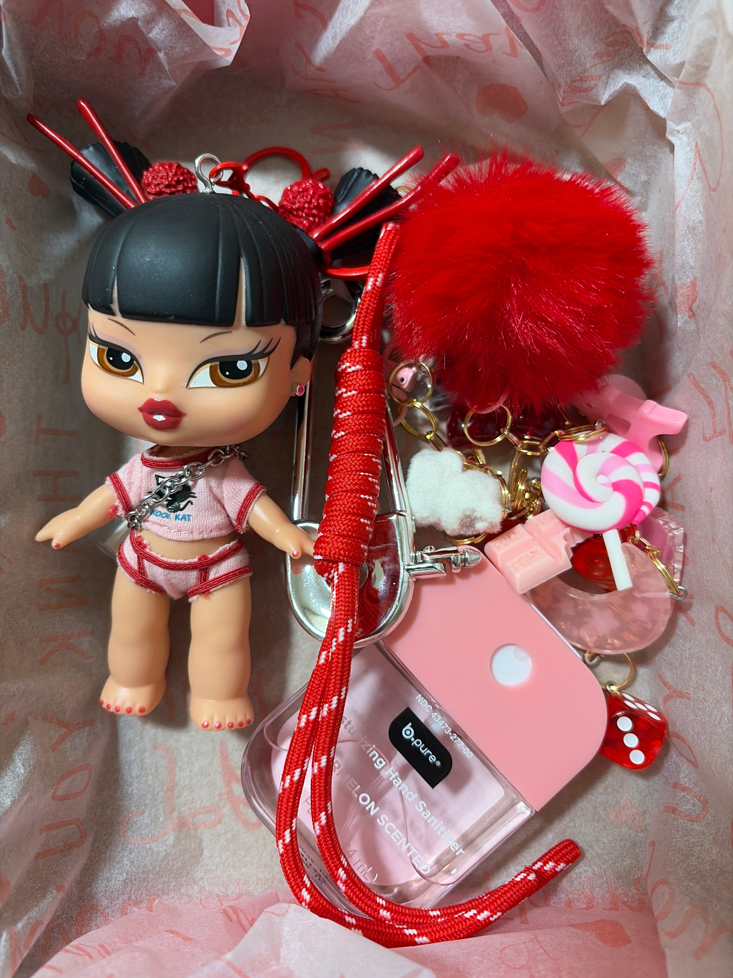Baby Bratz Keychain/Bag Charm- Jade